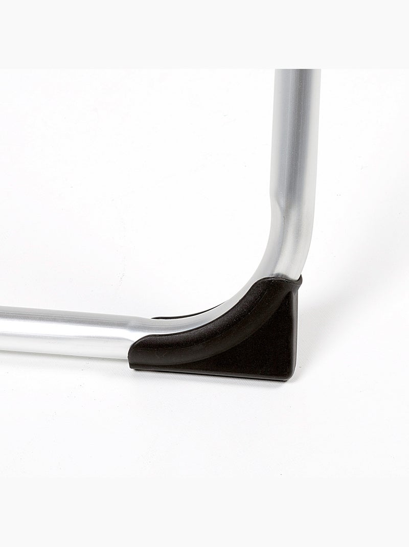 Silla plegable jardín acolchado deluxe multiposición aktive Negro - Kiabi