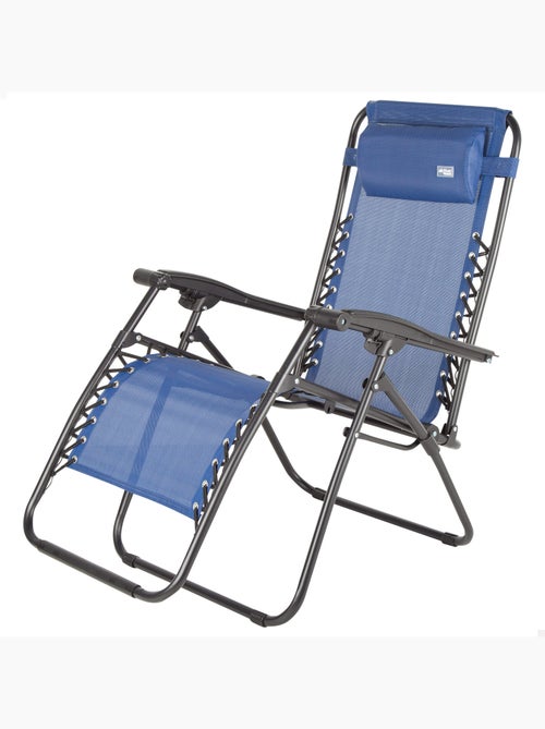 Silla plegable jardín gravedad cero 2 posiciones Aktive - Kiabi