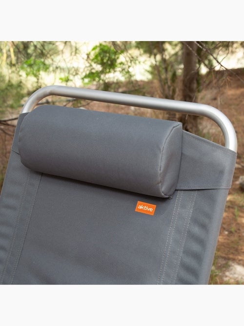 Silla plegable jardín reclinable 6 posiciones aktive - Kiabi