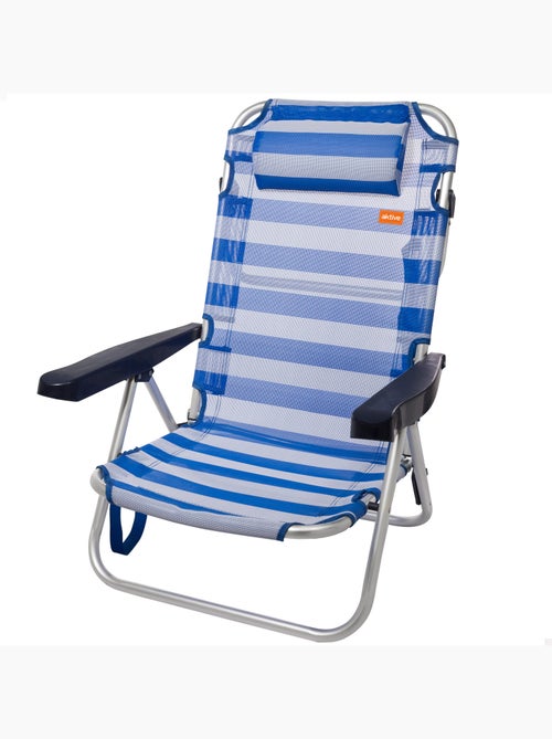 Silla plegable multiposición aluminio aktive - Kiabi