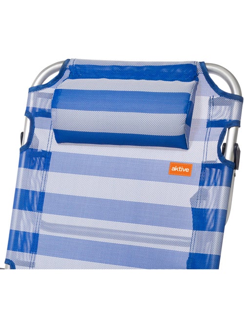 Silla plegable multiposición aluminio aktive - Kiabi