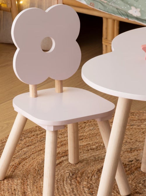 Silla rosa en forma de flor para niños - Kiabi Silla rosa en forma de flor para niños - Kiabi
