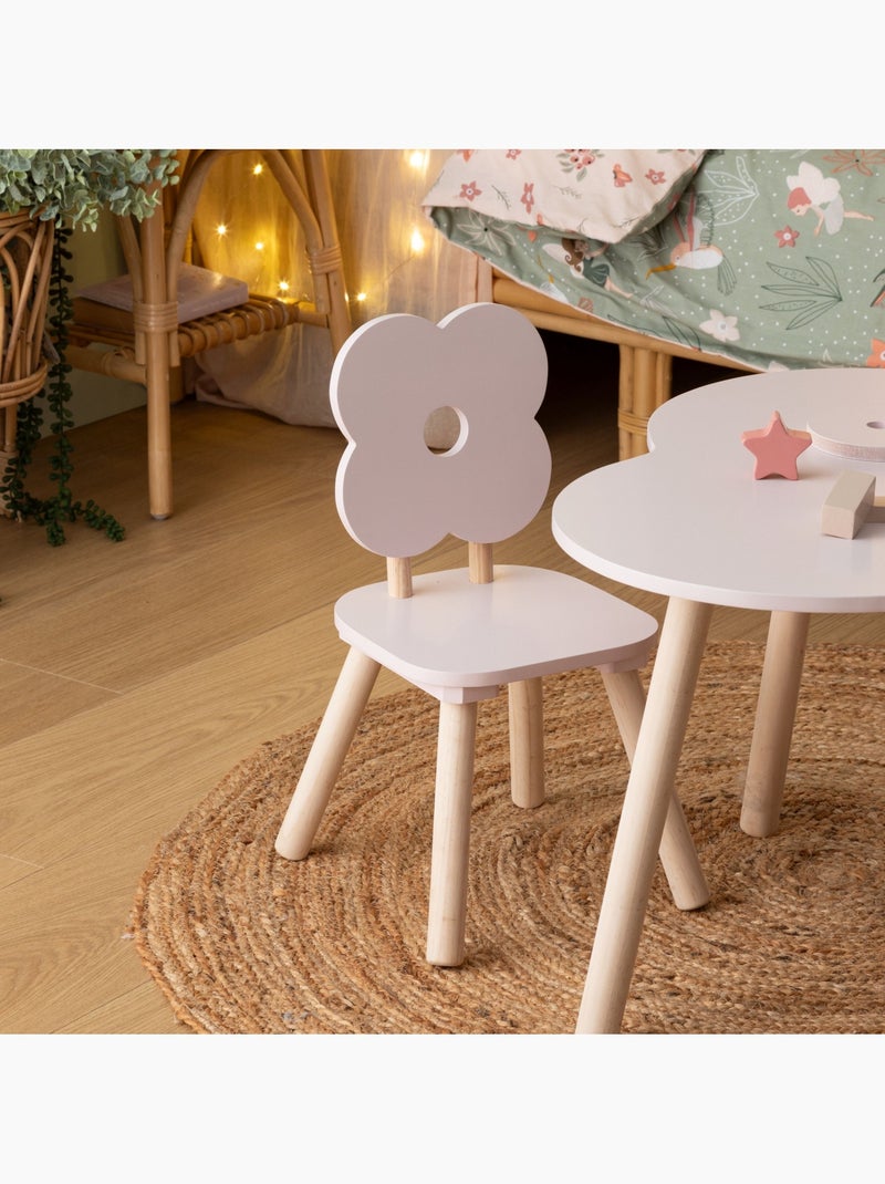 Silla rosa en forma de flor para niños Rosa - Kiabi