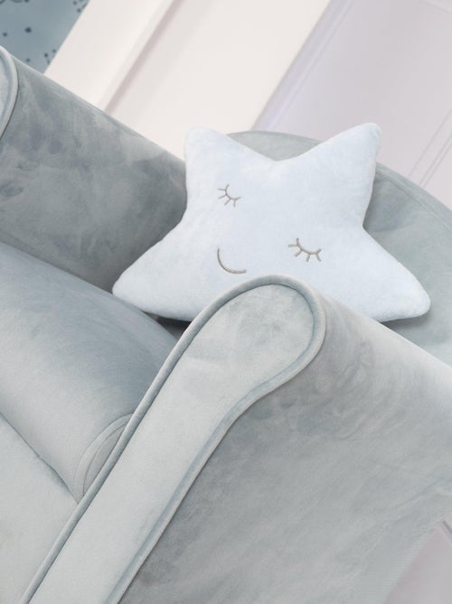 Sillón club infantil en terciopelo suave - ROBA 'lil sofa' - Kiabi