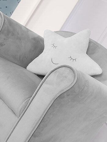 Sillón club infantil en terciopelo suave - ROBA 'lil sofa'