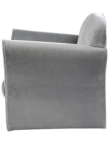 Sillón club infantil en terciopelo suave - ROBA 'lil sofa'
