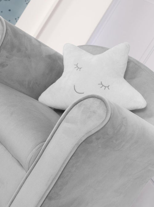 Sillón club infantil en terciopelo suave - ROBA 'lil sofa' - Kiabi