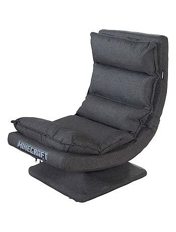 Sillón gaming giratorio 360° con respaldo plegable 'Roba' - Minecraft