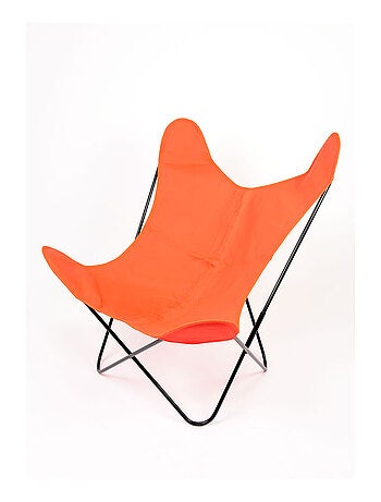 Sillón "Mariposa" de algodón de colores