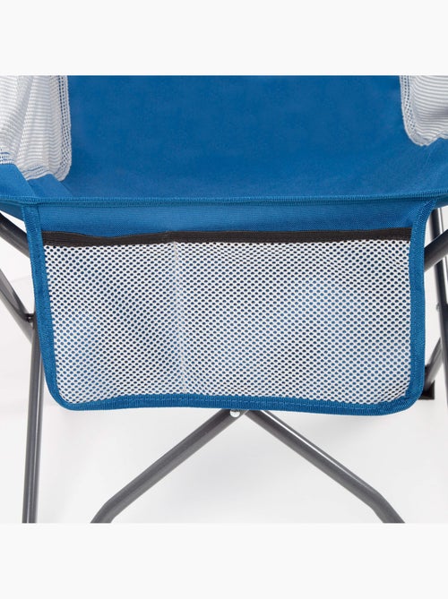 Sillón plegable camping antivuelco con posavasos y bolsillo aktive - Kiabi