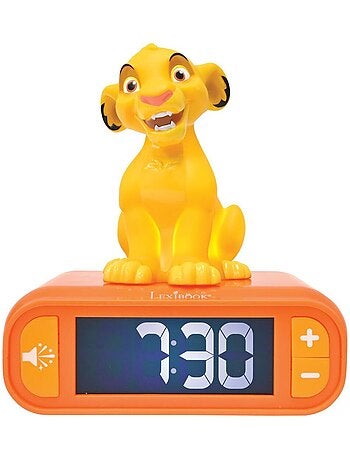 Simba Luz nocturna Reloj despertador con sonidos