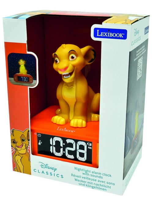 Simba Luz nocturna Reloj despertador con sonidos - Kiabi