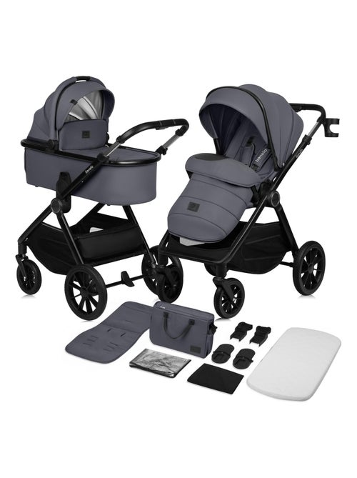 Sistema de viaje 2 en 1 LIONELO Layla - Hasta 22 kg - El sistema de viaje incluye cochecito, capazo, - Kiabi