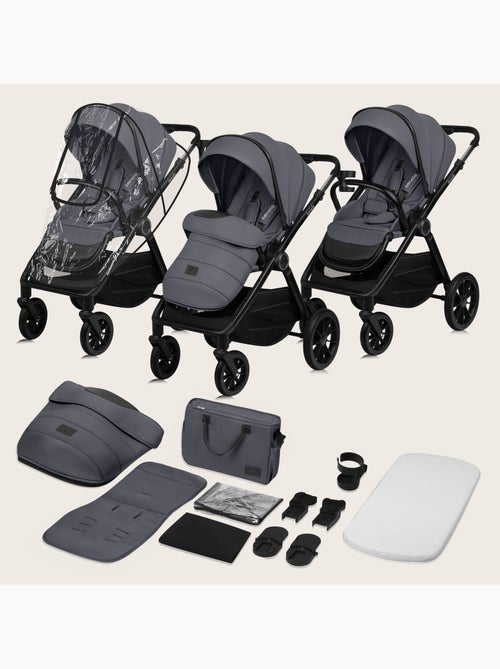 Sistema de viaje 2 en 1 LIONELO Layla - Hasta 22 kg - El sistema de viaje incluye cochecito, capazo, - Kiabi
