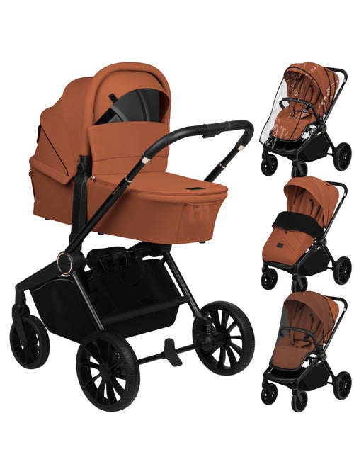 Sistema de viaje 2 en 1 LIONELO Mika Plus: cochecito, capazo, bolso y accesorios - Kiabi