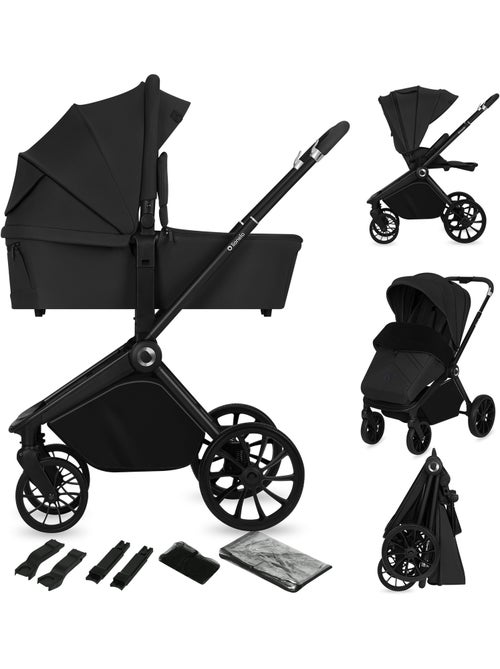Sistema de viaje 2 en 1 LIONELO Mika Plus: cochecito, capazo, bolso y accesorios - Kiabi