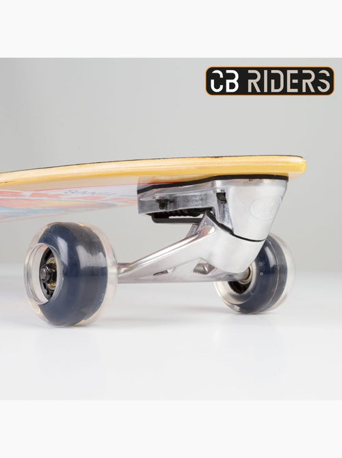Skateboard infantil 4 ruedas 74 cm cb riders - Kiabi