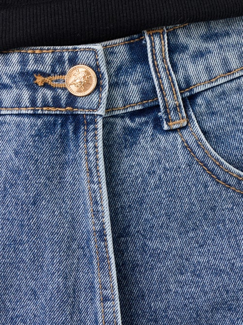 Skort vaquero de talle alto - Kiabi Skort vaquero de talle alto - Kiabi