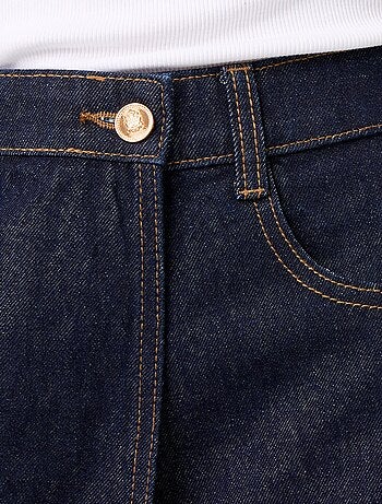 Skort vaquero de talle alto