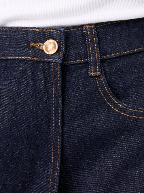 Skort vaquero de talle alto - Kiabi Skort vaquero de talle alto - Kiabi
