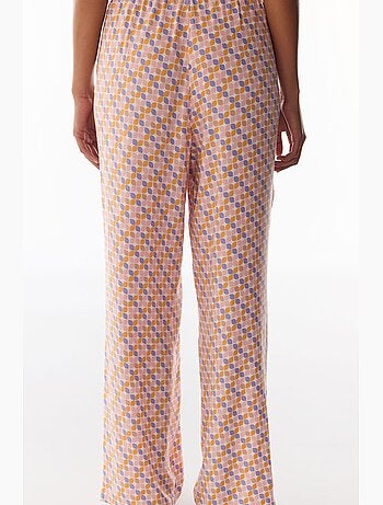 Sleep mode pantalón de pijama con estampado retro penti
