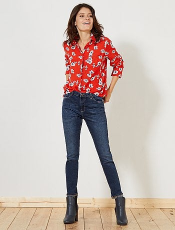 Slim de talle alto - Kiabi