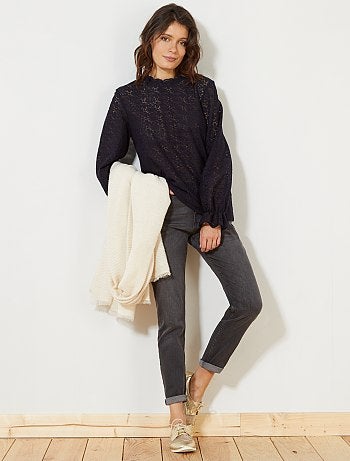 Slim de talle alto - Kiabi