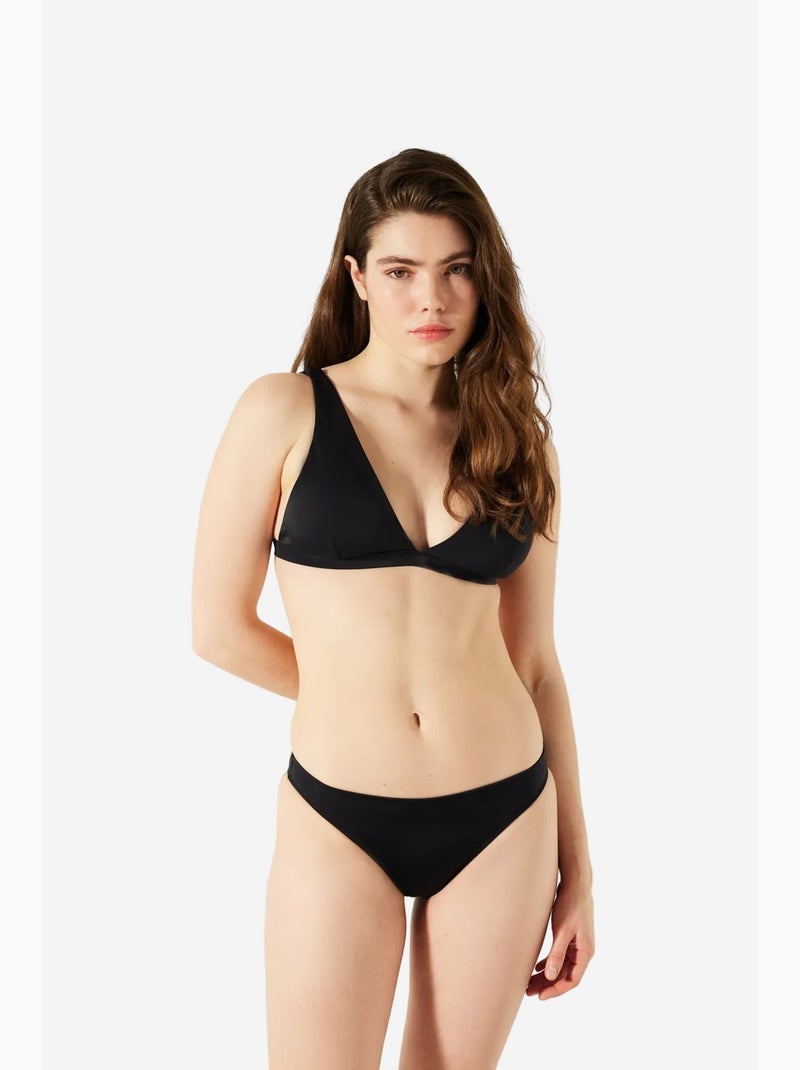 Slip básico de bikini penti Negro - Kiabi