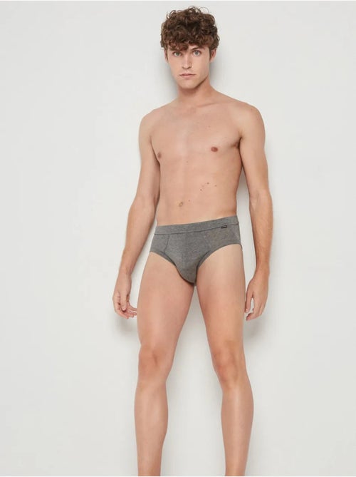 Slip con cintura el?stica en tejido de modal - Kiabi Slip con cintura el?stica en tejido de modal - Kiabi