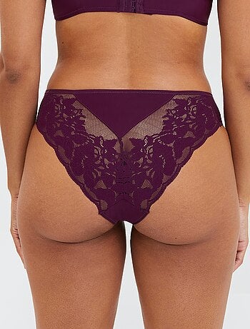 Slip de encaje 'Sans Complexe'