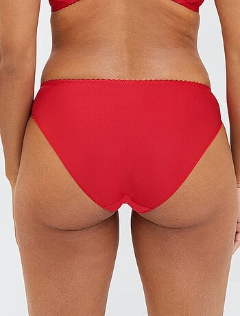 Slip de encaje 'Sans Complexe'