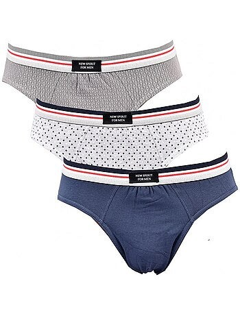 Slip Hombre TRESS ALGODÓN - Pack de 3