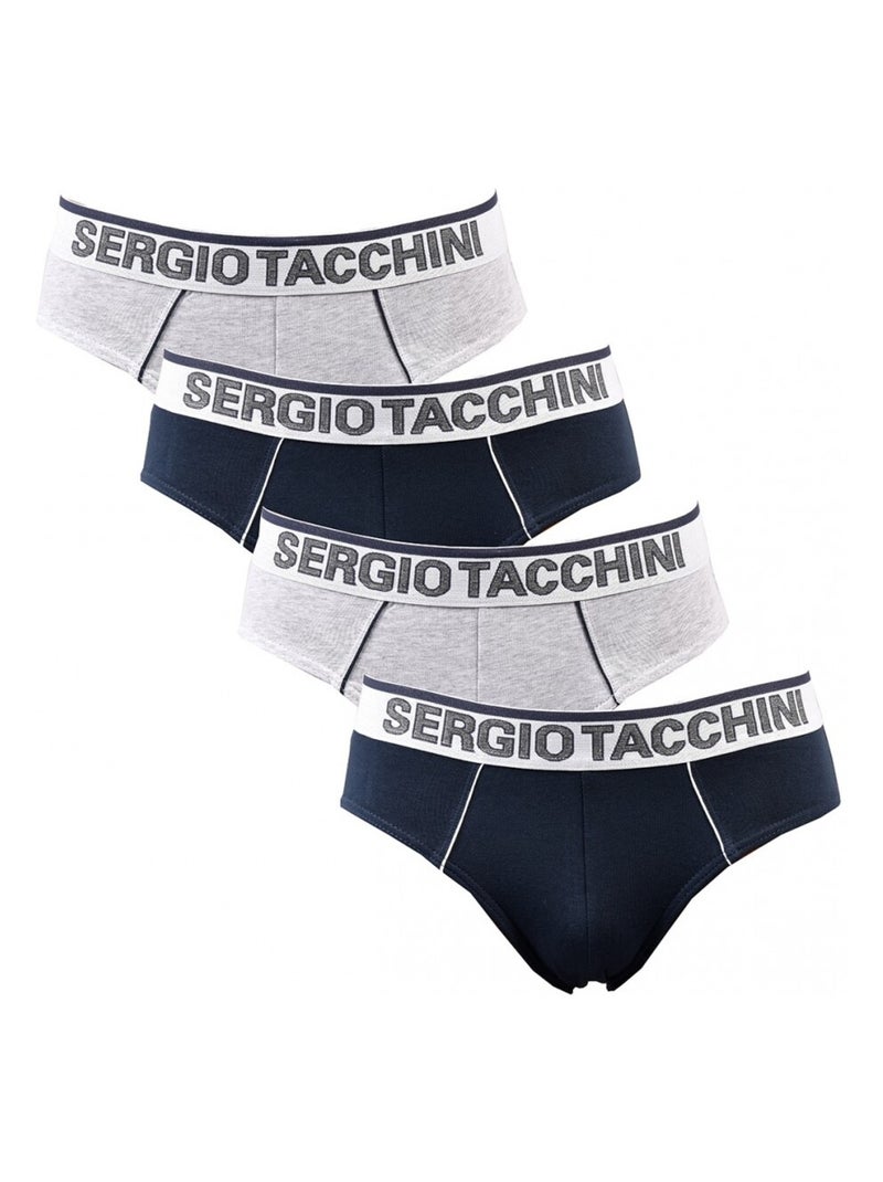 Slip SERGIO TACCHINI - Pack de 4 Multicolor - Kiabi