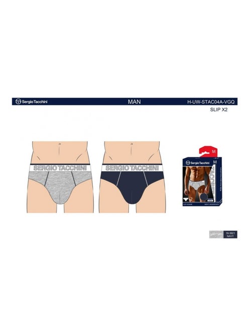 Slip SERGIO TACCHINI - Pack de 4 - Kiabi