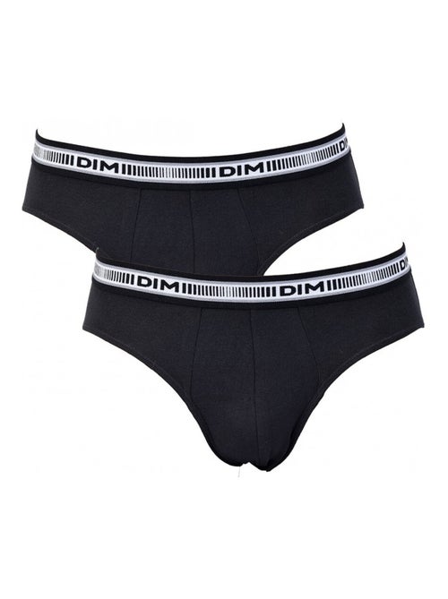 Slips DIM Hombre en algodón elástico ultra Confort - Pack de 2 - Kiabi