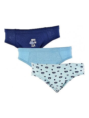 Slips Niño TWINDAY Algodón - Pack de 3
