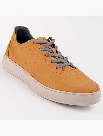 Sneaker De Piel Para Hombre. Purapiel Novas