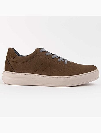 Sneaker De Piel Para Hombre. Purapiel Novas