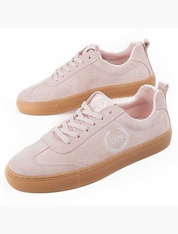 Sneaker De Piel Para Mujer. Montevita Vitta