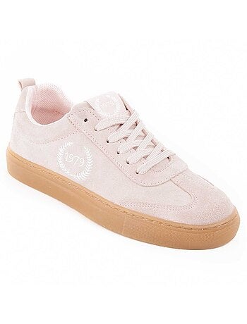 Sneaker De Piel Para Mujer. Montevita Vitta