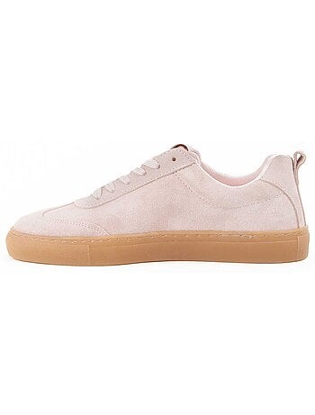 Sneaker De Piel Para Mujer. Montevita Vitta