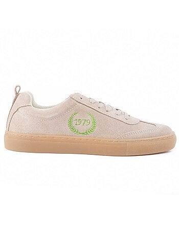 Sneaker De Piel Para Mujer. Montevita Vitta
