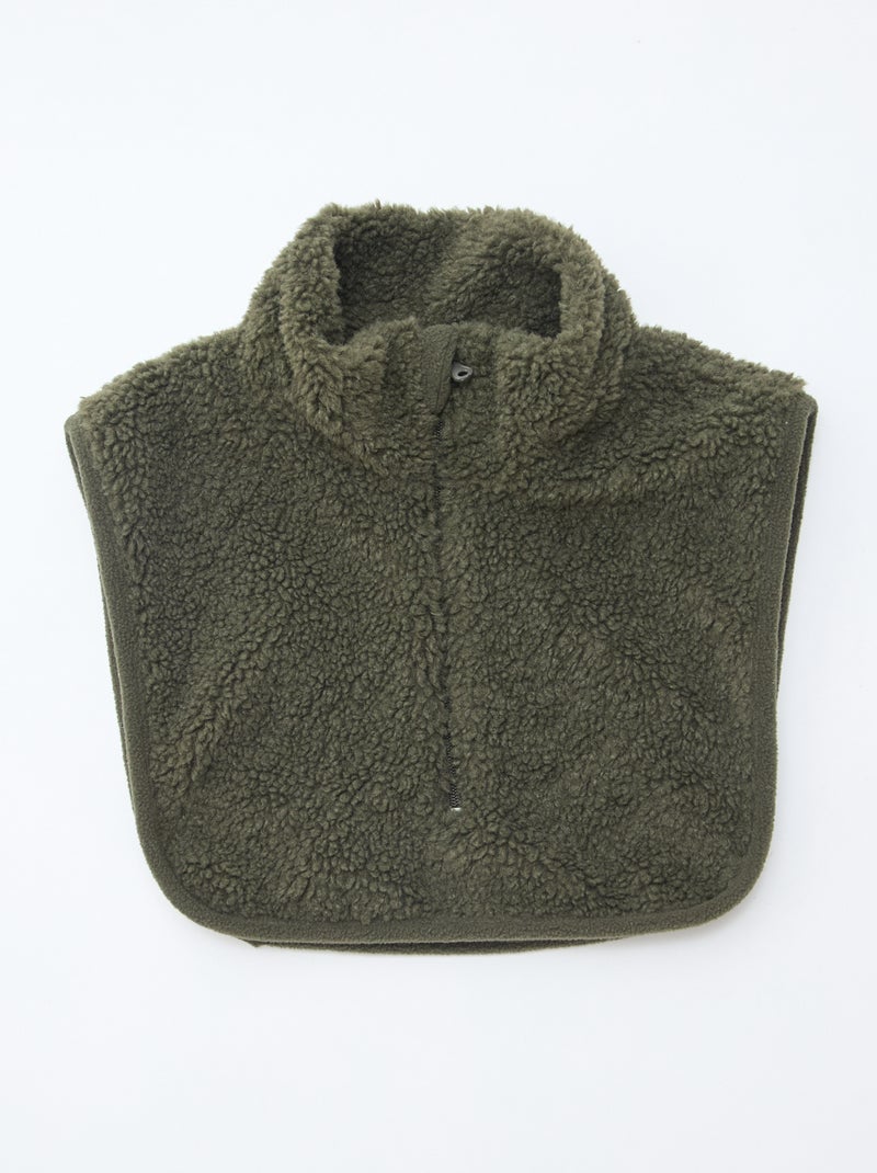 Snood con pechera muy suave Kaki - Kiabi