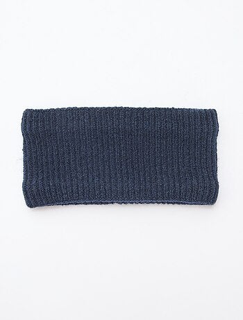 Snood de punto leopardo