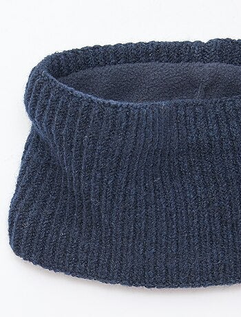 Snood de punto leopardo