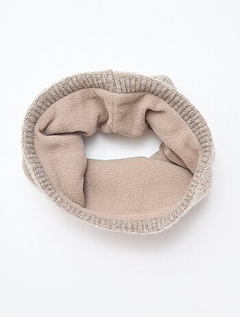 Snood de punto liso