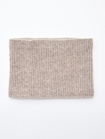 Snood de punto liso