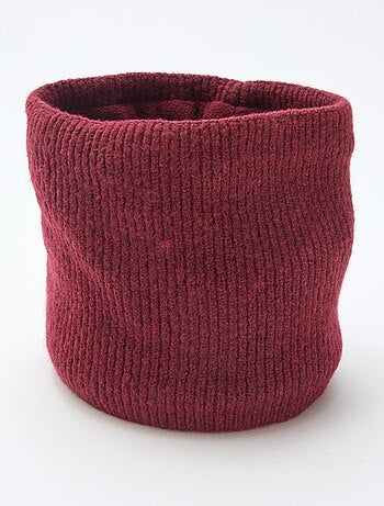 Snood de punto liso