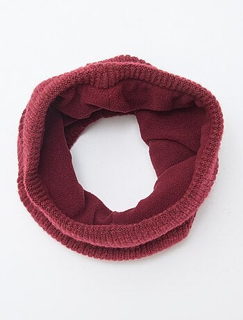 Snood de punto liso