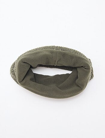Snood de punto liso